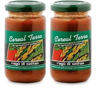 Cereal terra, Ragù di seitan bio, 190g (Confezione da 2)