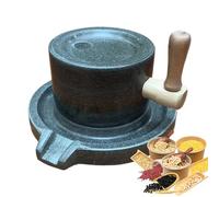 cereali in Pietra - Mulino Manuale in Pietra - Macinino Chicchi Di Caffè E Spezie - Per re Caffè, Farina, Pepe, Sale E Noci, Per Uso Domestico, In Cucina, Per Ristoranti E Per La