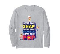 Cereali Kellogg's Rice Krispies Love The Snap Crackle & Pop Maglia a Manica