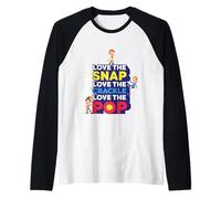 Cereali Kellogg's Rice Krispies Love The Snap Crackle & Pop Maglia con Maniche Raglan