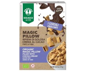 Cereali Magic Pillow con Crema al Cacao Senza Glutine - Probios 375 g