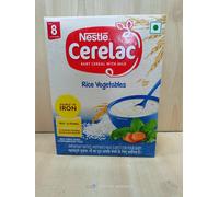 Cereali per bambini Nestlé CERELAC con latte, riso veg - da 8 mesi, 300 g...