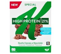 Cereali per Special K High Protein Cereali di Mais, Grano e Avena al gusto di Cacao e Nocciola 320g