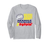 Cereali Rice Krispies Keep It Snap Crackle & Poppin' Maglia a Manica