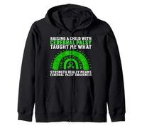 Cerebral Palsy Awareness Gifts CP Awareness Support Squad Felpa con Cappuccio