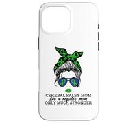 Cerebral Palsy Mom Mother's Day CP Boy Girl Warrior Support Custodia per iPhone 16 Pro Max