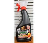 Cereria Carlo Nappi Camino in Vetro, Cleaner, Nero, 30 x 30 x 30 cm