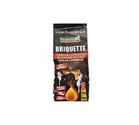 Carbonella per barbecue di legna carbone vegetale pressato brace sacchi da 3 kg.