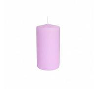 Cereria Di Giorgio - 12 Candele Cero - Diametro 5 cm Altezza 10 cm - Colore Viola chiaro - Durata 35 ore - Non profumate