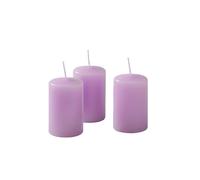 Cereria Di Giorgio - 12 Candele Cero - Durata 12 ore - Viola Polvere