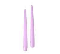 Cereria Di Giorgio - 12 Candele Coniche - Ø 2,2 cm h. 30 cm - Viola Polvere