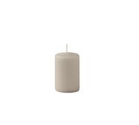 Cereria Di Giorgio - 16 Candele Cero - Diametro 4 cm Altezza 5 cm - Colore Tortora - Durata 7 ore - Non profumate