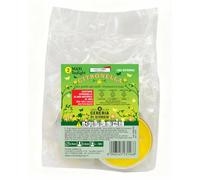 Cereria Di Giorgio - 3 Maxi Tealight alla Citronella di Java 100% Naturale - Anti zanzare e insetti - Diametro 5.9 cm Altezza 2.3 cm - Durata 10 ore