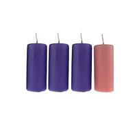 Cereria Di Giorgio - 4 Candele per l'Avvento - Ø 5 cm h. 12 cm
