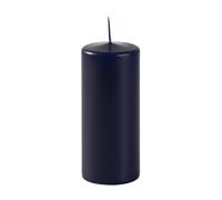 Cereria Di Giorgio - 6 Candele Cero - Diametro 6 cm Altezza 15 cm - Colore Blu notte - Durata 72 ore - Non profumate