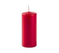 Cereria Di Giorgio - 6 Candele Cero - Diametro 6 cm Altezza 15 cm - Colore Rosso lampone - Durata 72 ore - Non profumate
