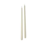 Cereria Di Giorgio - 6 Candele Coniche - Ø 2,2 cm h. 40 cm - Bianco Cloud