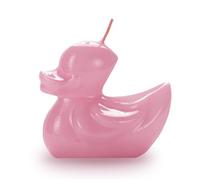 Cereria Di Giorgio - Candela a forma di Paperella - Colore Rosa - Lunghezza 10 cm Altezza 7.5 cm - Con sacchetto - Spring Collection - Artigianale