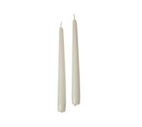 Cereria di Giorgio Risthò Candele Coniche per Candeliere, Cera di paraffina, Panna, 2.2 cm, 10 unità