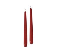 Cereria Di Giorgio - Candele coniche diam. 2,2 cm h. 25 cm 10 pezzi - Rosso - rosso paraffina 5621314
