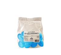 Cereria Di Giorgio Candele Galleggianti Ø 4,5 cm H. 2,7 cm (20 pz) - Celeste Bebé