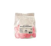 Cereria Di Giorgio Candele Galleggianti Ø 4,5 cm H. 2,7 cm (20 pz) - Rosa Bebé