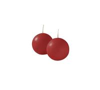 Cereria Di Giorgio Candele Sfera Ø 6 cm (6 pz) - Rosso