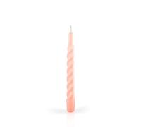 Cereria di Giorgio Candele Tortiglione, Cera di paraffina, Rosa, 2.2 cm, 6 unità