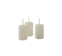 Cereria di Giorgio Risthò Candele, Cera di paraffina, Panna, 4 cm, 12 unità