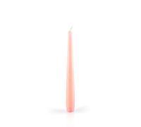 Cereria di Giorgio Risthò 1106_10 Candele Laccate Coniche, Rosa, Diametro 2.2 cm, Altezza 21 cm, 3 Pezzi