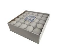 Cereria Di Giorgio Tealight con Cup Trasparente D 3,9 Cm H 2,7 Cm 50 Pz
