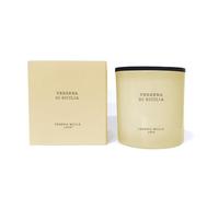 CERERIA MOLLA 1899 | Candela XL Verbena di Sicilia Aromatica 3 Stoppini | Durata 80 ore | Profumi Naturali | Imballaggi Riciclabili | Artigianale