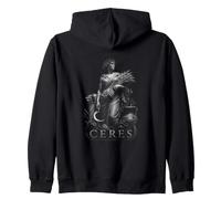 Ceres Dea Romana Dell'agricoltura Vendemmia Felpa con Cappuccio