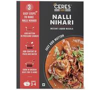 CERES FOODS Indian Delhi's Nalli Nihari Instant Liquid Masala Simmer Sauce Mutton Paste Masala Bihar's Recipe Mutton Masala Meat Masala Chicken Masala Easy to Cook 3 Steps, 200 gm