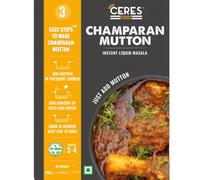 CERES FOODS India's Bihari Champaran Ahuna Handi Mutton Masala Simmer Sauce Ahuna Handi Mutton Masala Mutton Cooking Paste Curry Paste Curry Mix, 200 gm