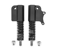 CERFFOOL 10 Pollici Ammortizzatore Anteriore Idraulico per Kugoo M4 Sospensione Forcella Anteriore Ammortizzatore Assistito da Molla in Lega di Alluminio Parte di Ricambio per Scooter Elettrico