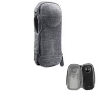CERFFOOL Borsa per Insta360 X4 Piccola Borsa Custodia rigida da Viaggio Borsa Da Viaggio Impermeabile Protettivo Portatile Borsa di Protezione Action Camera Accessori, grigio., unisex