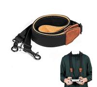 CERFFOOL Cinghia da collo per DJI RC/RC 2/RC Pro/RC Pro 2/RC Plus/RC Plus 2 | Cordino Regolabile in Pelle PU Confortevole Cavo Accessori Telecomando per DJI Flip/Mini 4/5 Pro/Air 3S/Mavic 3/4 Pro