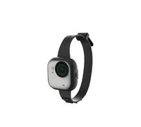 CERFFOOL Cinturino in silicone per Insta360 GO Ultra custodia protettiva regolabile multifunzionale collare per gatto supporto montato su bicicletta fissaggio cinghia zaino per fotocamera azione (nero
