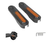 CERFFOOL Copertura di Protezione Striscia Riflettente per Xiaomi 4 Ultra Ruota Posteriore Ruota Anteriore Coperchio Plastica con Vite Strumento Parti di Ricambio per Scooter Elettrico (per Ruota