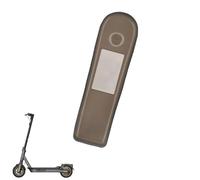 CERFFOOL Custodia protettiva per Segway Ninebot Max G2 Copertura antipioggia in silicone Accessori per copertura cruscotto scooter elettrico (nero)