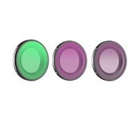 CERFFOOL Filtro obiettivo per DJI Osmo Nano Filtro in Vetro Ottico HD Multicoated Anti-Olio Anti-Graffi con Custodia di Stoccaggio per Action Camera (CPL+ND8+ND16)