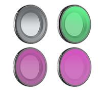 CERFFOOL Filtro obiettivo per DJI Osmo Nano Filtro in Vetro Ottico HD Multicoated Anti-Olio Anti-Graffi con Custodia di Stoccaggio per Action Camera (MCUV+CPL+ND32+ND64)