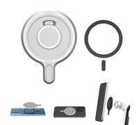 CERFFOOL Gimbal Magnetic Adapter Base per Insta360 Flow Alluminio Lega per Magsafe iPhone 16 15 14 13 12 per Huawei Xiaomi Oppo Accessori Telefono