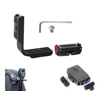 CERFFOOL Kit di Supporto Orizzontale e Adattatore Magnetico per DJI Osmo 360 in Lega di Alluminio Supporto Base a Sgancio Rapido con 1/4" e Interfaccia a Due Pin per Action Camera