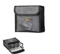 CERFFOOL Lipo - Batteria per DJI Mavic 4 Pro Lgnifugo a prova di esplosione, custodia di immagazzinaggio sicuro per DJI Mavic 4 Pro, Per 3 batterie, Borsa portaoggetti per drone