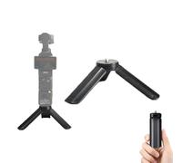CERFFOOL Mini treppiede portatile per DJI Osmo Pocket 4 3/Azione 6 5 Pro/Osmo Mobile per Insta360 X5 X4 Air/GoPro Hero Pocket Tripod con vite 1/4 antiscivolo Stabilizzatore Vlog-Stativ