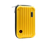 CERFFOOL Piccola custodia da trasporto per Insta360 Flow/Flow Pro PU custodia protettiva rigida da viaggio borsa portatile con cinturino laterale cinturino da polso staffa interna per accessori per