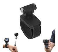 CERFFOOL Supporto per cinturino per DJI Osmo Nano Modulo di Trasmissione Immagini 360° Rotazione Adattatore Magnetico a Smontaggio Rapido Striscia Regolabile in Nylon Cinghia Della Bicicletta