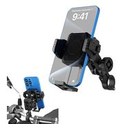 CERFFOOL Supporto per Telefono Moto Ammortizzatore di Vibrazioni Stabile Antifurto Rotazione di 720° per iPhone/Samsung/Huawei 4.7-7.2 Pollici Smartphone per GoPro Supporto Universale per Tricicli